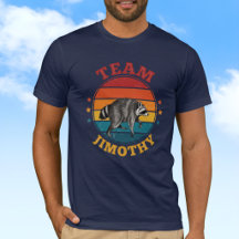 Team Jimothy the Racoon Legend Gold Red Blue
