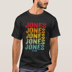 Team Jones Family Member T-Shirt