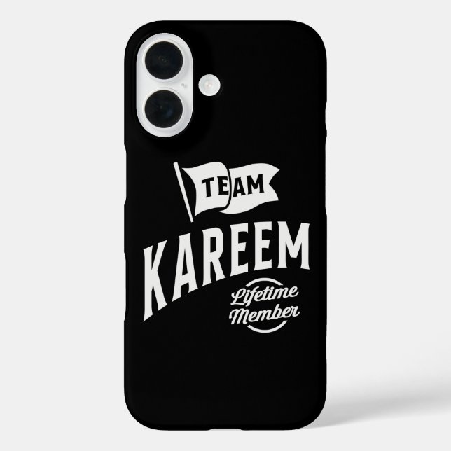 Team Kareem Lifetime Member Case-Mate iPhone Case (Back)
