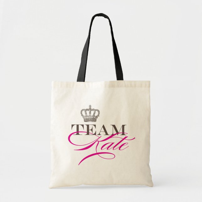 Team Kate | The Royal Wedding Tote Bag (Front)