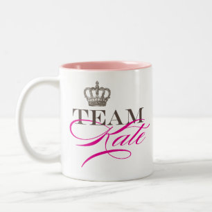 Team Kate   The Royal Wedding Two-Tone Coffee Mug