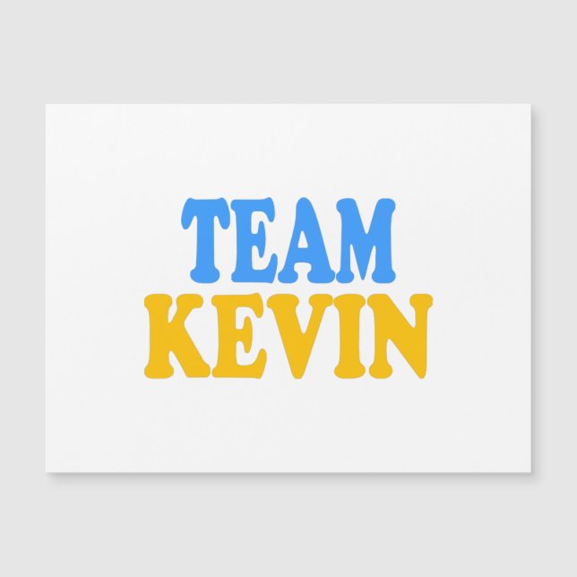 Team Kevin  (Front)