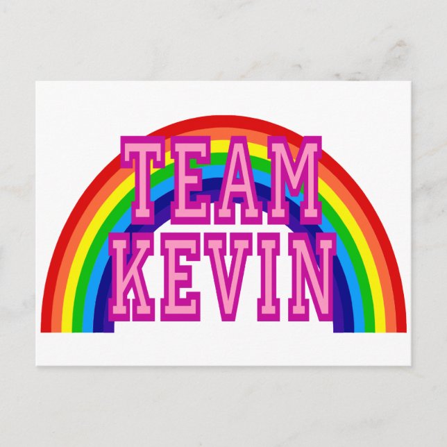 Team Kevin Postcard (Front)