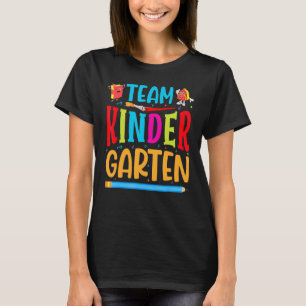 Team Kinder Garten Hello First Day Of School Cute T-Shirt
