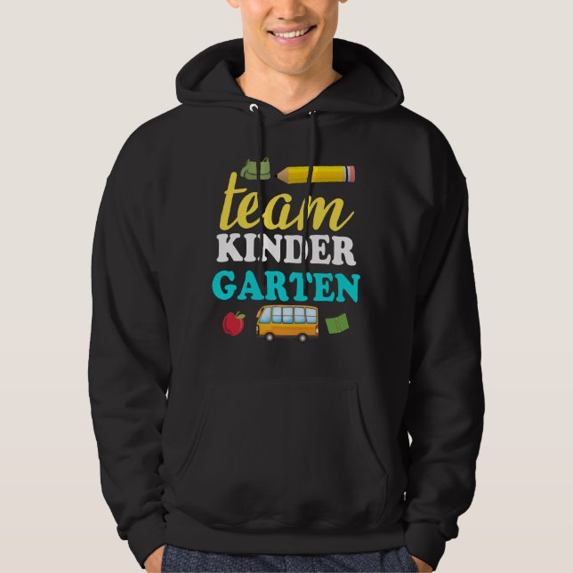 team kindergarten hoodie (Front)