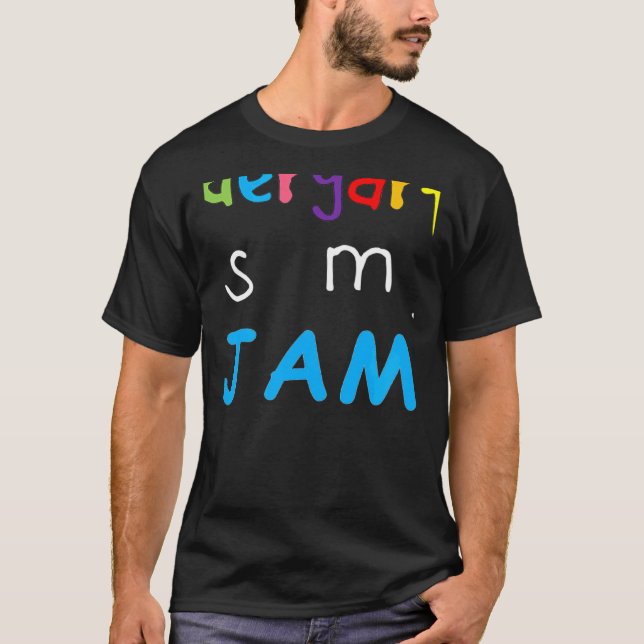 Team Kindergarten Is My Jam Teacher Student 1 T-Shirt (Front)