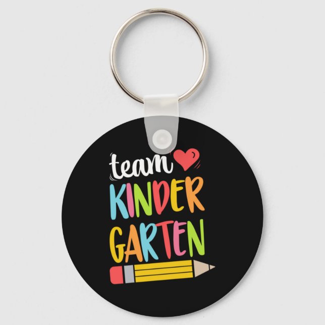 Team Kindergarten Key Ring (Front)