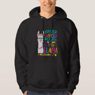 Team Kindergarten Rocks First Day No Prob-Llama Gi Hoodie