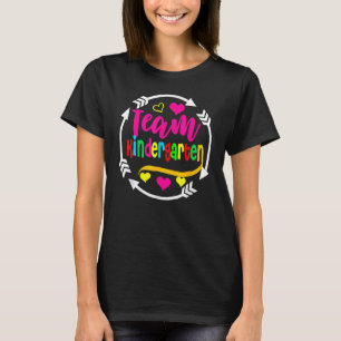 Team Kindergarten Teacher Student Back To School T-Shirt