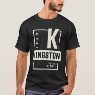 Team Kingston Lifetime Member Kingston Name  T-Shirt