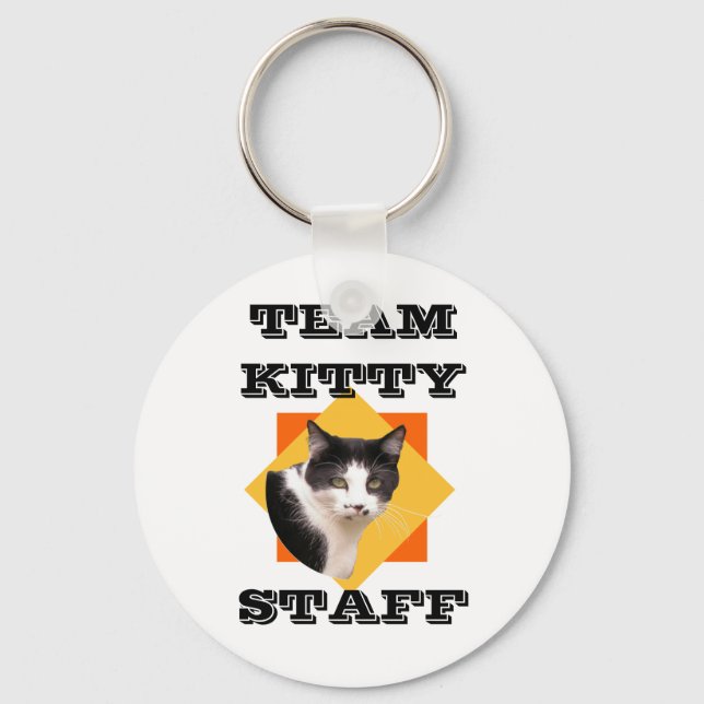 Team Kitty STAFF Key Ring (Front)