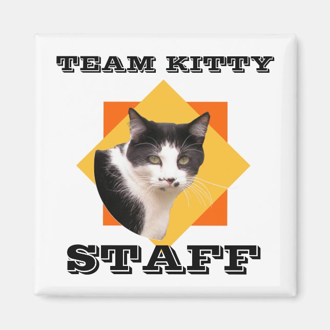 Team Kitty STAFF Magnet (Front)