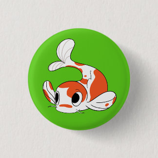 Team Koi button - green