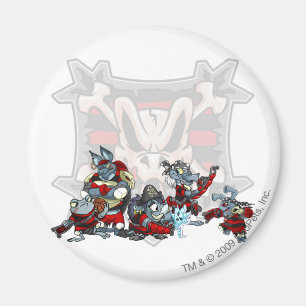 Team Krawk Island Group Magnet