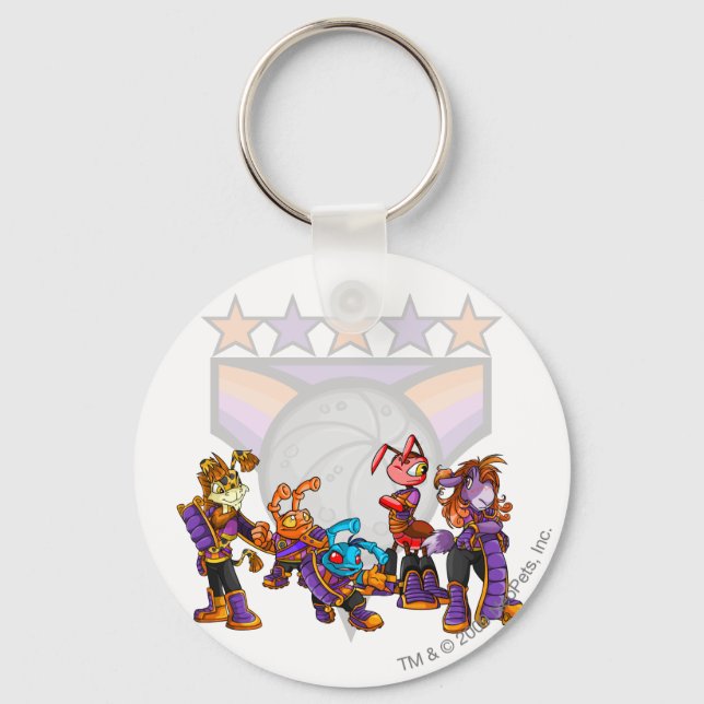 Team Kreludor Group Key Ring (Front)