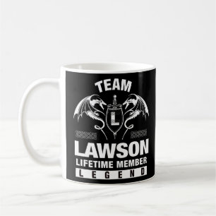 Team Lawson Lifetime Member Coffee Mug