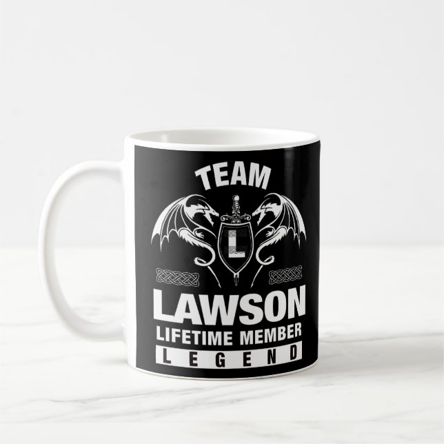 Team Lawson Lifetime Member Coffee Mug (Left)