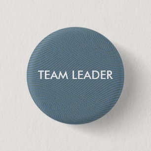 TEAM LEADER 3 CM ROUND BADGE