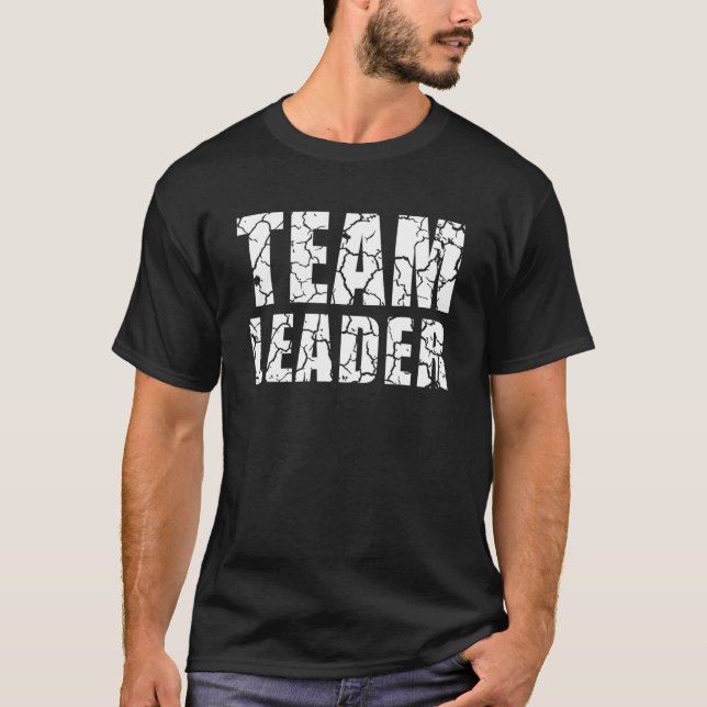 Team Leader Chef Head Of Group Mode Trendy Cool Lo T-Shirt (Front)