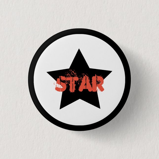Team Leader Star Button Pin (Front)
