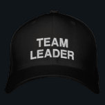 TEAM LEADER Stylish Embroidered Baseball Cap<br><div class="desc">Lead in style with this TEAM LEADER embroidered baseball cap,  designed for comfort and durability. Perfect for casual outings,  team events,  or outdoor activities,  it showcases your leadership role with a bold,  stylish look. A practical and confident accessory for everyday wear.</div>