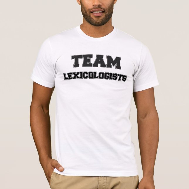 Team Lexicologists T-Shirt (Front)