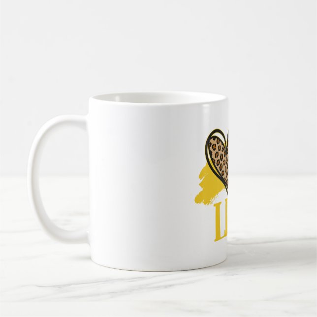 Team Lions Coffee Mug (Left)
