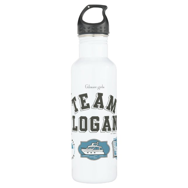 Team Logan Gilmore Girls Design 710 Ml Water Bottle (Front)