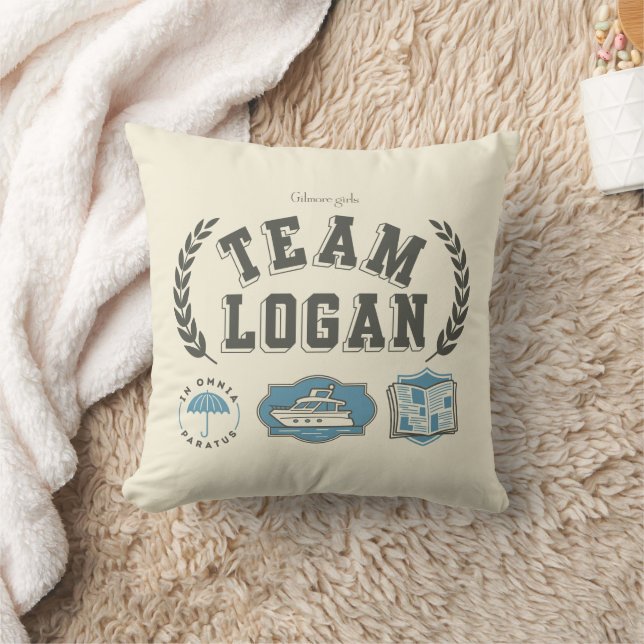 Team Logan Gilmore Girls Design Cushion (Blanket)
