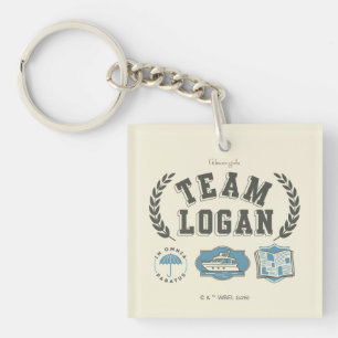 Team Logan Gilmore Girls Design Key Ring