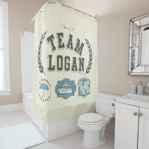 Team Logan Gilmore Girls Design Shower Curtain