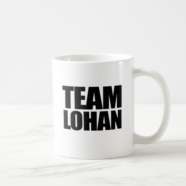 Team Lohan Coffee Mug (Right)