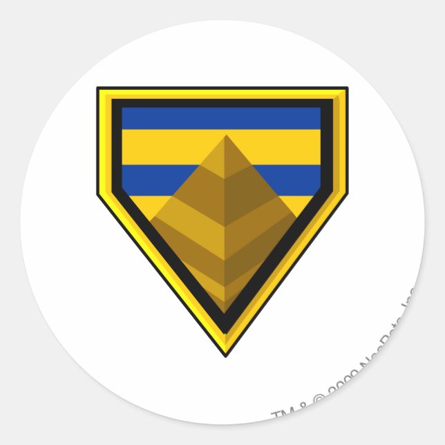 Team Lost Desert Logo Classic Round Sticker (Front)