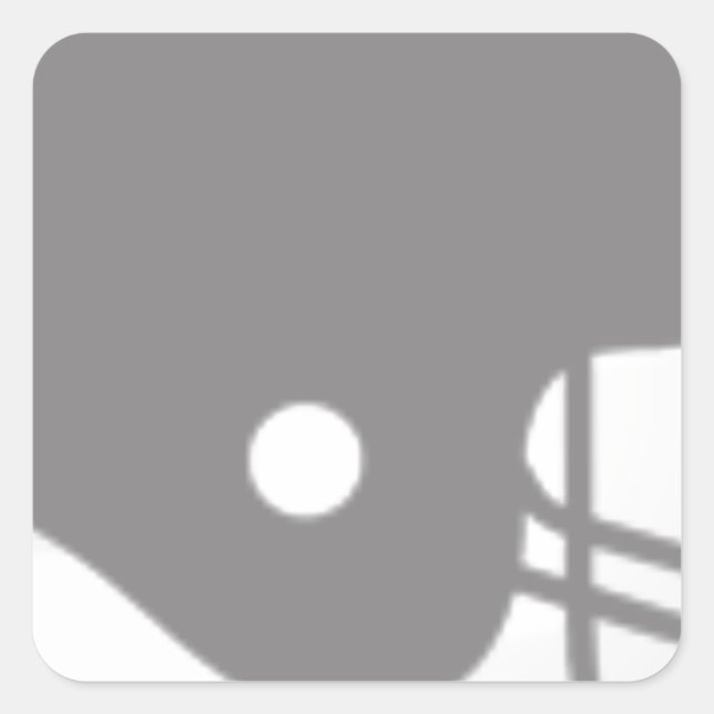 Team Lovvorn Square Sticker (Front)