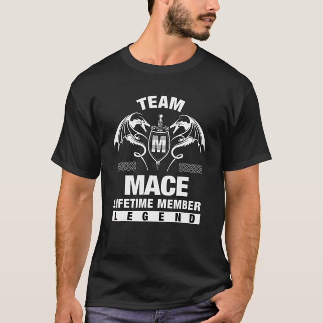 Team Mace Lifetime Member T-Shirt (Front)