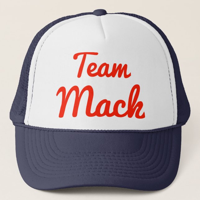 Team Mack Trucker Hat (Front)