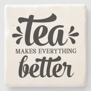 Team makes Everything Better Stone Coaster
