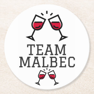 Team Malbec Coasters