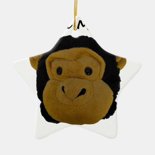 Team Mascot Ceramic Ornament (Front)