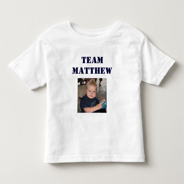 Team Matthew - Toddler Toddler T-Shirt (Front)