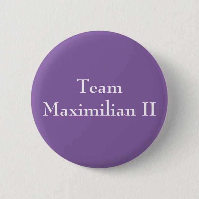 Team Maximilian II 6 Cm Round Badge (Front)