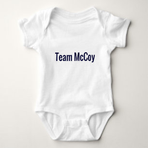 Team McCoy Baby Bodysuit