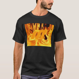 Team McLlarky Fire T-Shirt (Orange "M")