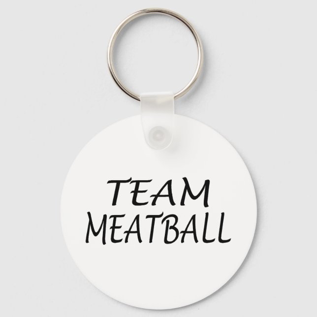 Team Meatball Key Ring (Front)