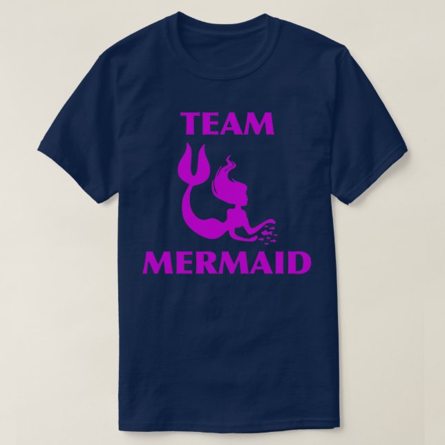 Team Mermaid t shirt Classic TShirt (Design Front)
