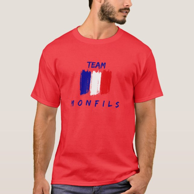 Team Monfilsennis player Gael Monfils merch gift T-Shirt (Front)