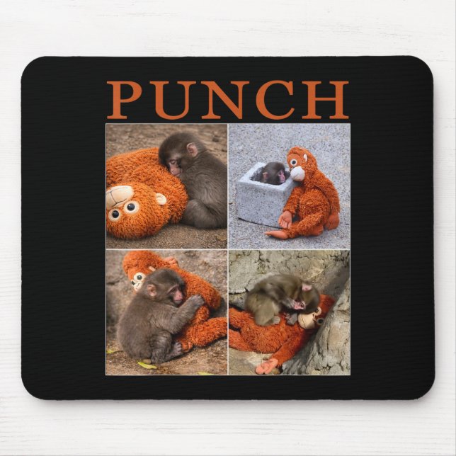 Team monkey punch Team monkey punch  Mouse Pad (Front)