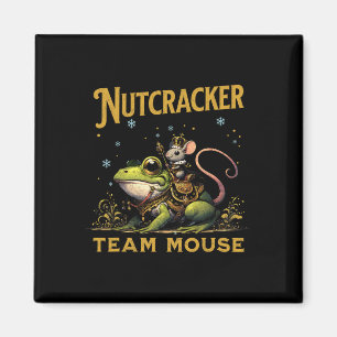 Team Mouse King Nutcracker Riding Frog Llet Dance Magnet