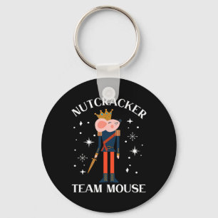 Team Mouse Nutcracker Christmas Dance Fun Soldier Key Ring