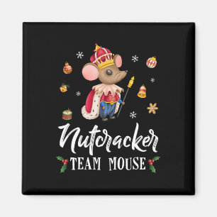 Team Mouse Nutcracker Christmas Dance Fun Soldier Magnet